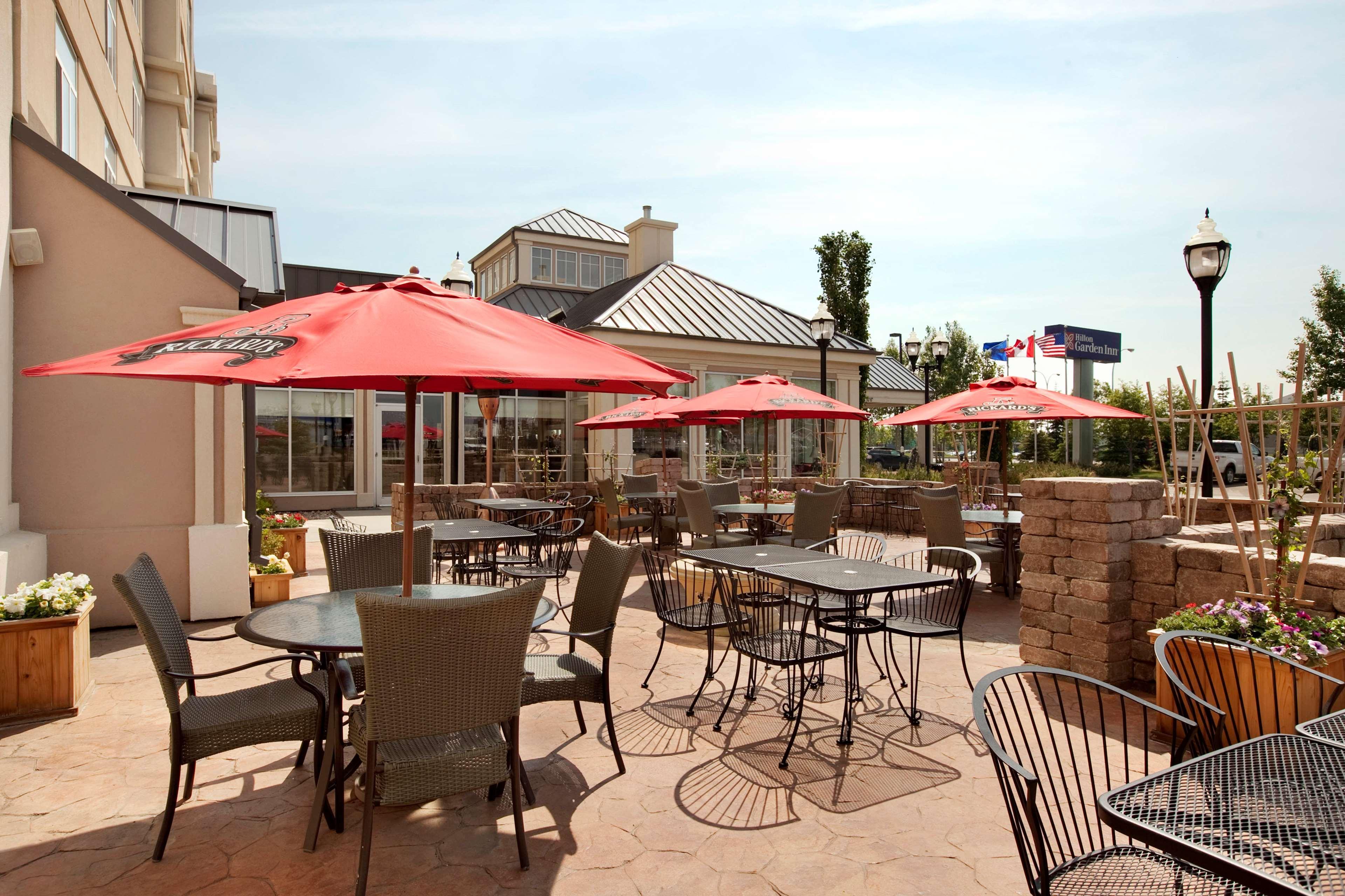 Hilton Garden Inn West Эдмонтон Ресторан фото